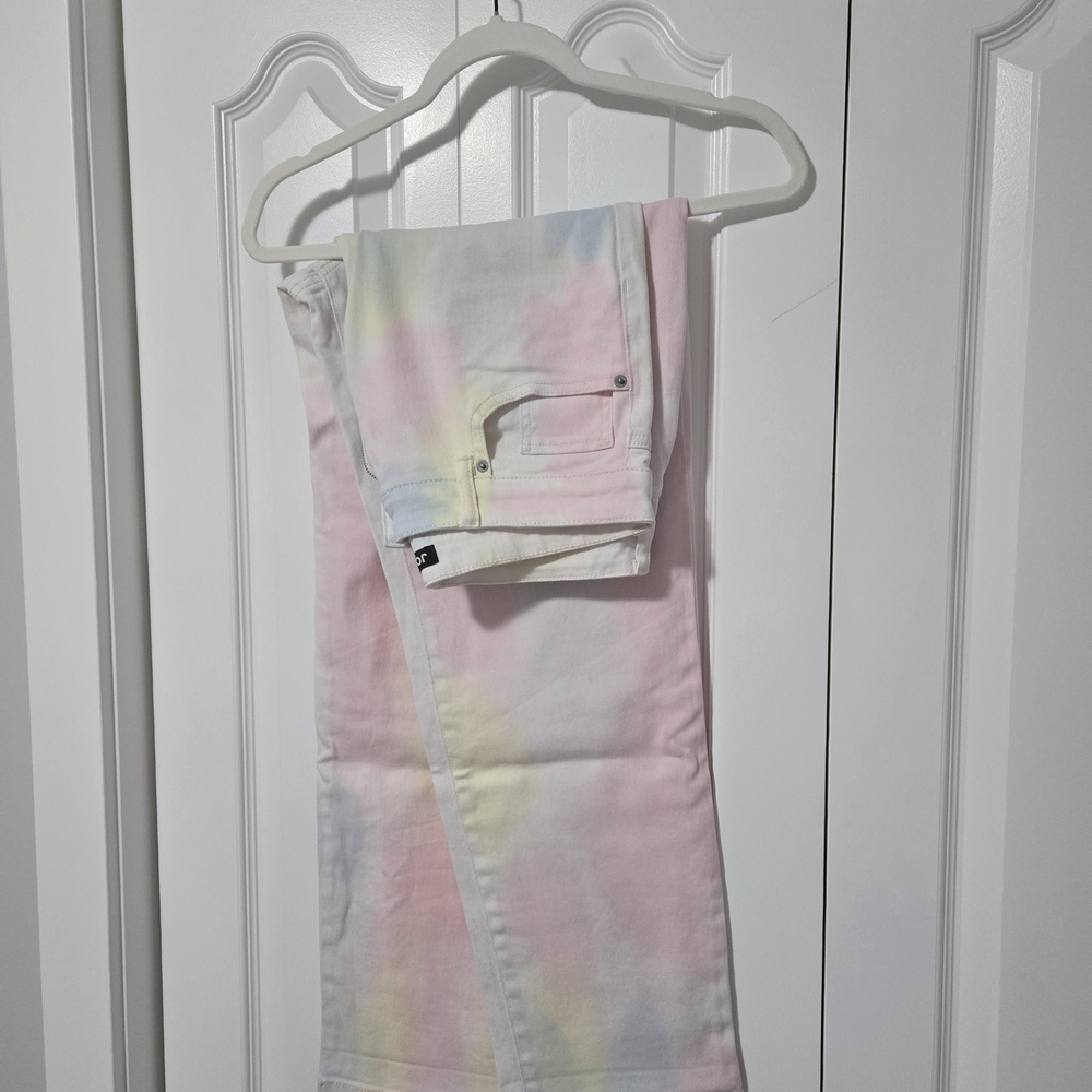 Womens Tie-Dye Jeans
